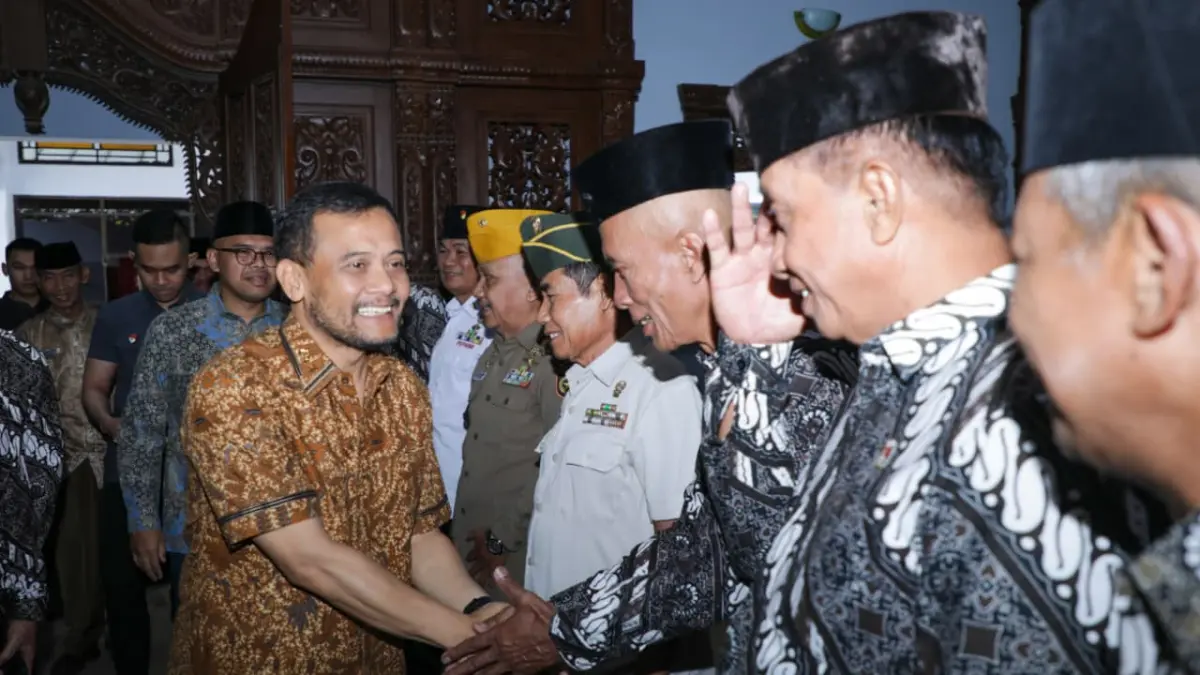 Ahmad Luthfi menghadiri acara Tasyakuran Hari Ulang Tahun (HUT) ke-27 Persatuan Purnawirawan (PP) Polri Cabang Batang, di Aula Pemkab Batang, Sabtu 11 Juli 2026.