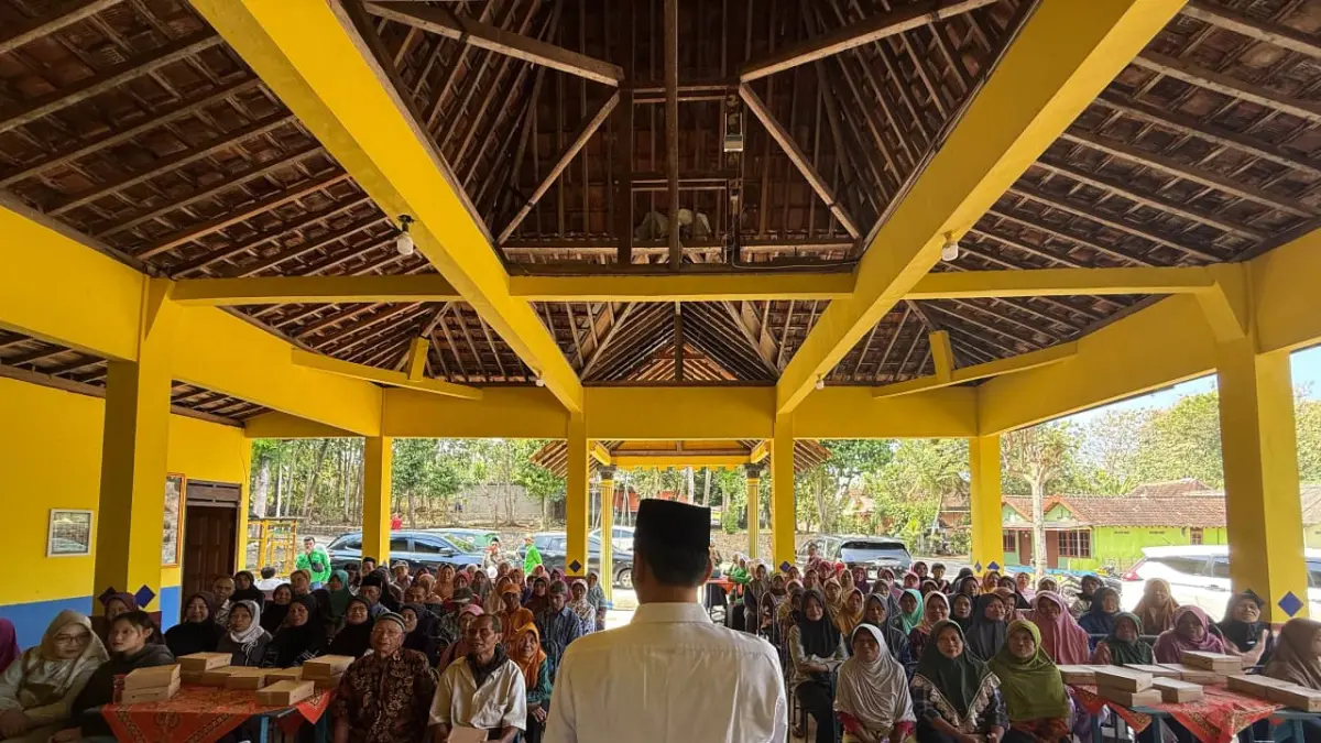 DPW PKB DIY Salurkan Bantuan Sembako untuk Masyarakat Gunungkidul dalam Rangka Harlah PKB ke-28