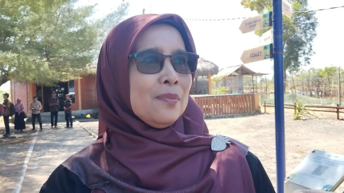 Kepala Dinas Kelautan dan Perikanan Kabupaten Bantul Istriyani. (Cintia&nbsp;Yuliani/Radar Jogja)