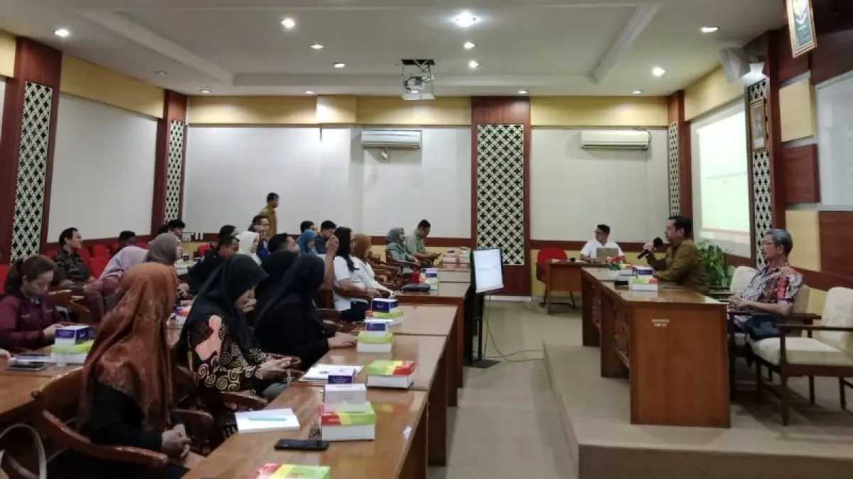 Program Diseminasi Jaminan Sosial Tenaga Kerja oleh Disnakertrans DIY pada Senin (13/7). (Delima Purnamasari/Radar Jogja)