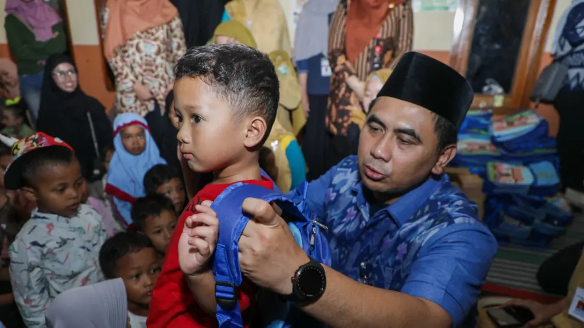 Taj Yasin Maimoen, menghadiri Festival Pangan di Desa Ayamputih, Selasa, 14 Juli 2026.