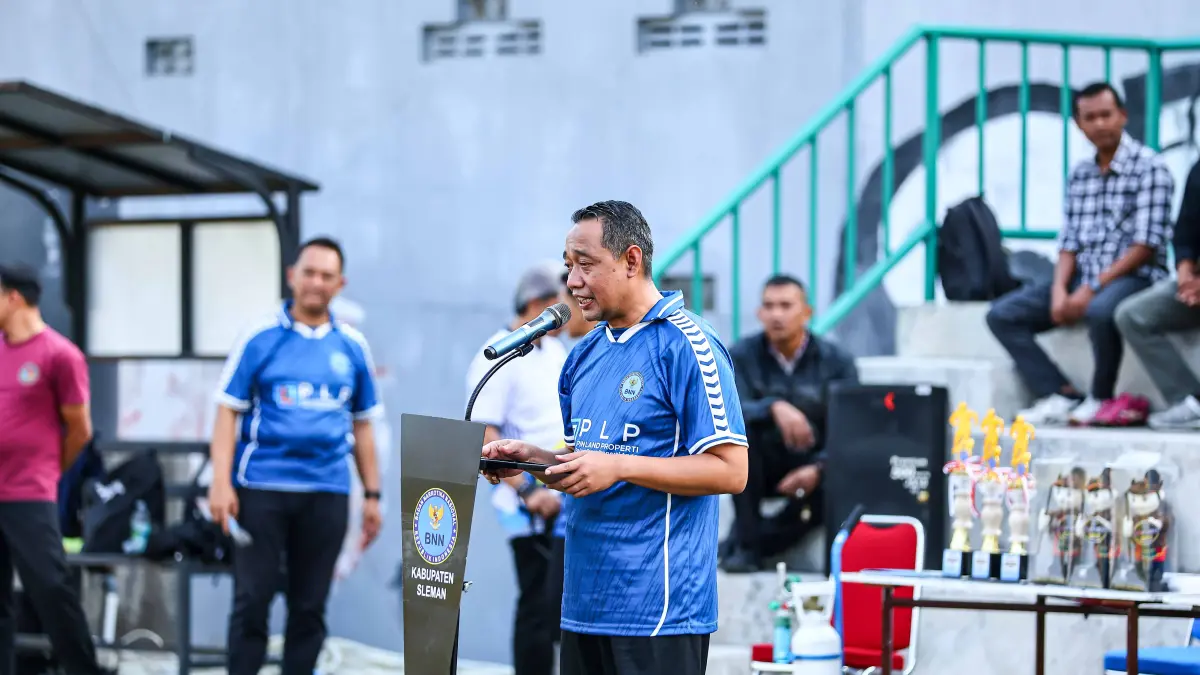 Kepala BNN Kabupaten Sleman Kombes Pol Teguh Tri Prasetya