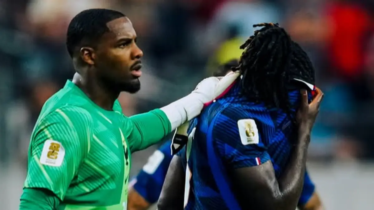 Raut kekecewaan para pemain Prancis setelah kekalahan dari Spanyol di semifinal Piala Dunia 2026.