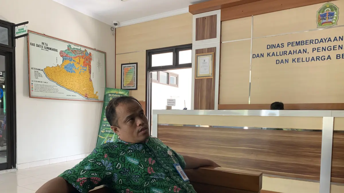 Kepala Bidang Bina Administrasi dan Aparatur Pemerintahan Kalurahan DPMKP2KB Gunungkidul, Kriswantoro
