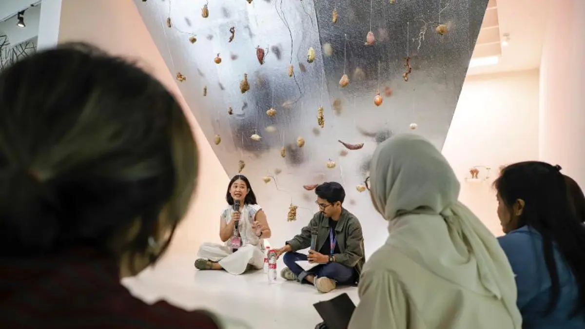 Seniman sekaligus arsitek Jessica Soekidi,