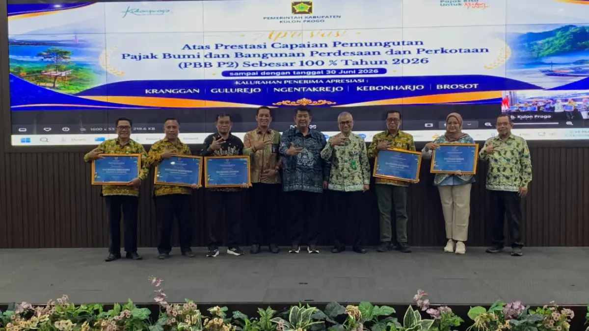 APRESIASI: Lurah mendapat apresiasi berupa insentif untuk pembangunan di tingkat kalurahan. (ANOM BAGASKORO/RADAR JOGJA)