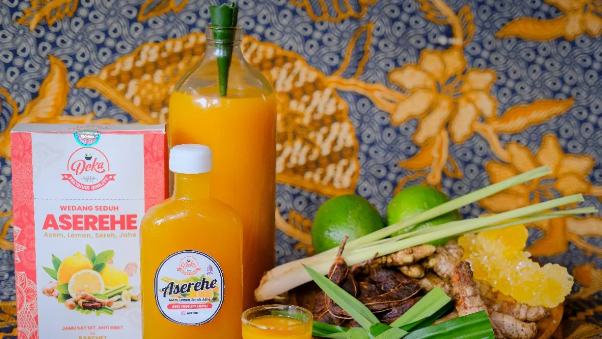 Aserehe jadi salah satu produk unggulan Jamu Deka