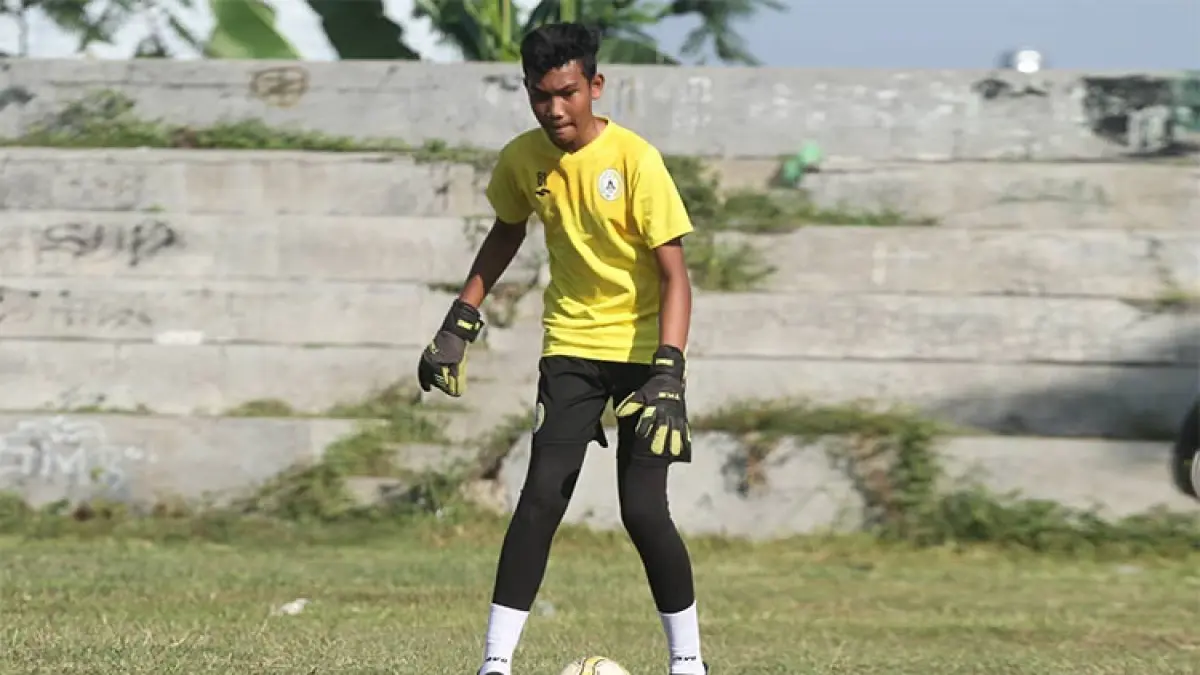 Kiper PSS Akademi Lukman Adi Nugroho yang dipanggil TC Timnas U-20. (Foto: Istimewa)