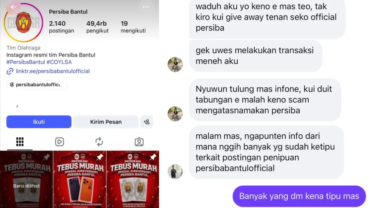 Postingan Merapi Uncover (Sumber: instagram.com/merapi_uncover)