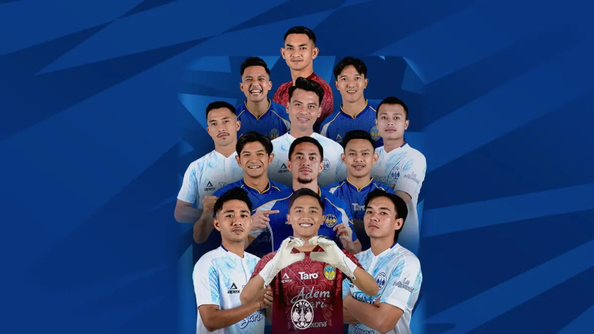 Foto para pemain lokal PSIM Jogja yang dipertahankan&nbsp;