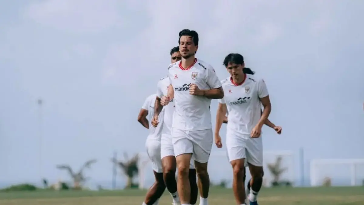Para pemain Timnas Indonesia saat jalani pemusatan latihan di Bali United Training Center. (baliutd.com)
