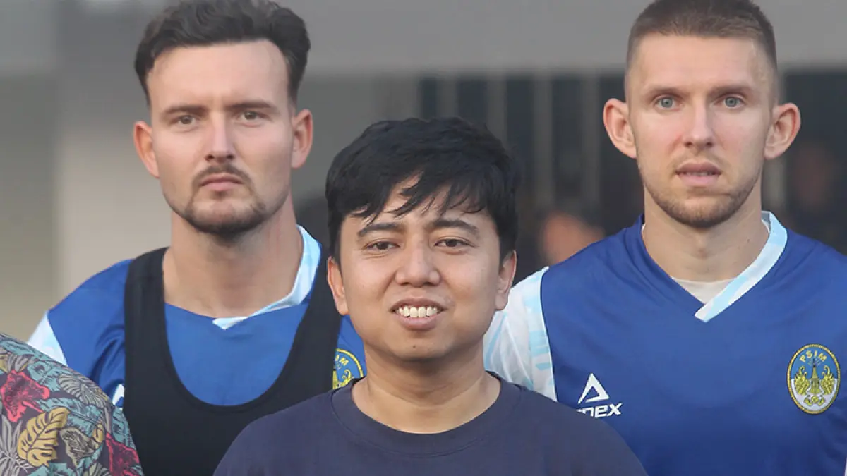 ANYAR: Manajer baru PSIM Jogja Iksan Mahar. (Foto: Guntur Aga Tirtana/Radar Jogja)