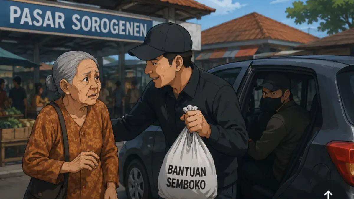 Ilustrasi penipuan (Ai)