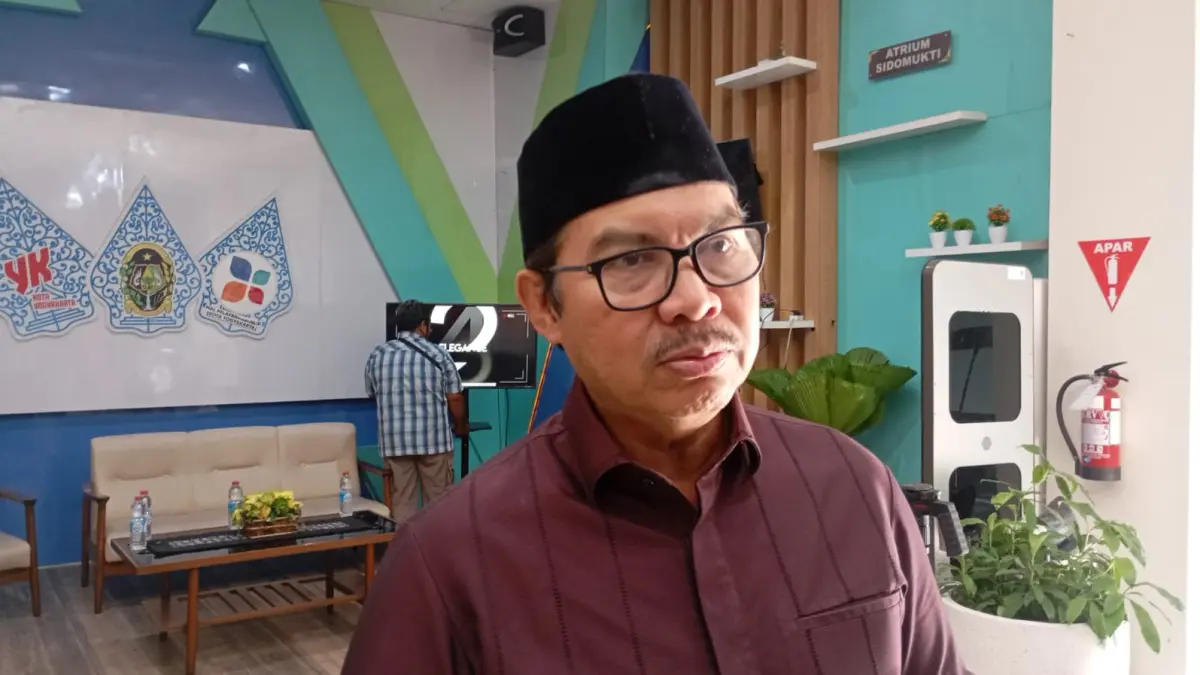 Wali Kota Jogja Hasto Wardoyo saat ditemui di Balai Kota Jogja, Senin (20/7/2026). (Foto: Iwan Nurwanto/Radar Jogja) 