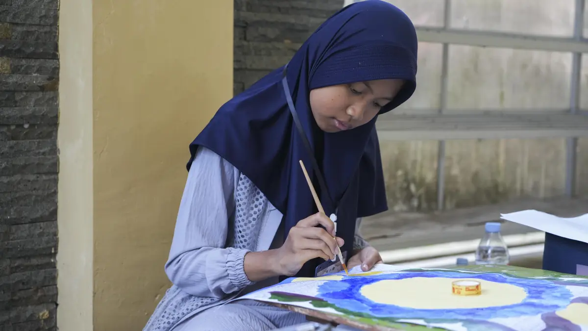 Ratusan peserta tampil maksimal pada gelaran MTQ tingkat Kota Magelang, Selasa (21/7).