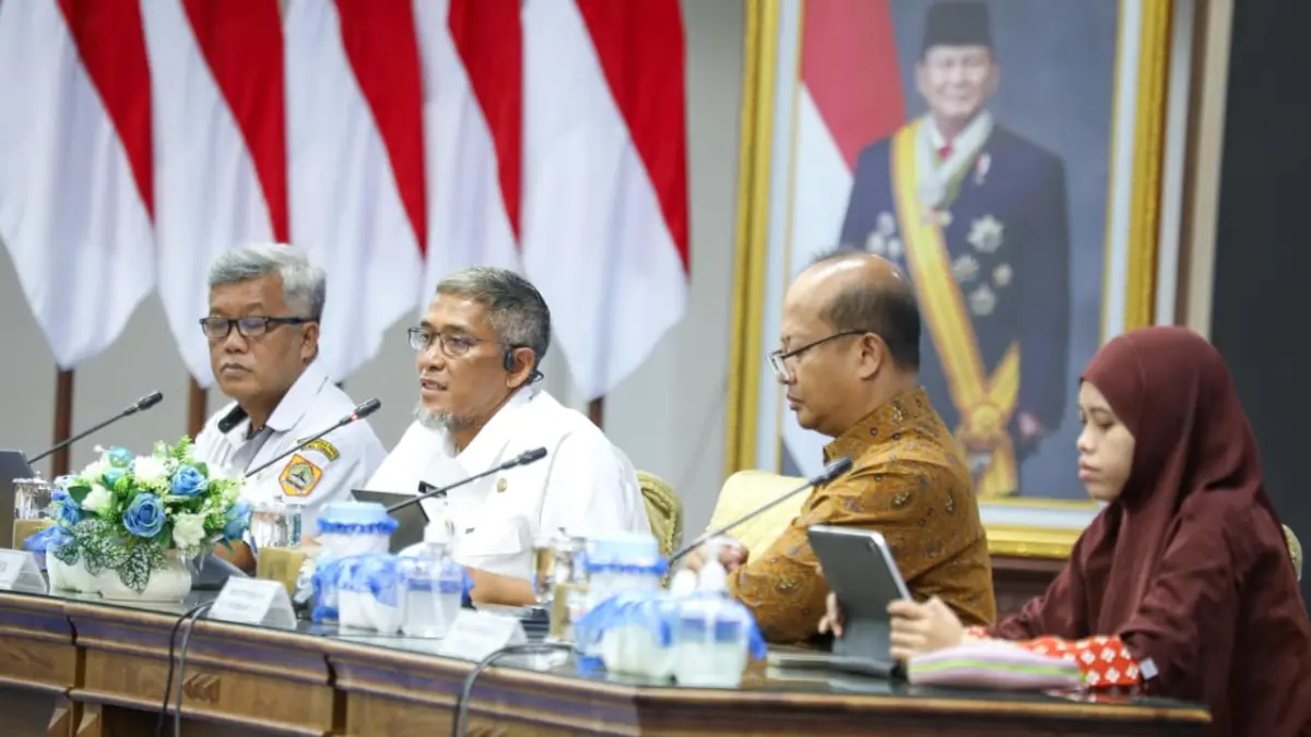 Sekda Jateng - Sumarno saat membuka kegiatan Optimalisasi Capaian Indeks Kualitas Kebijakan (IKK) di Lingkungan Pemerintah Provinsi Jawa Tengah di Gedung Gradhika Bhakti Praja, Semarang, Rabu, 22 Juli 2026