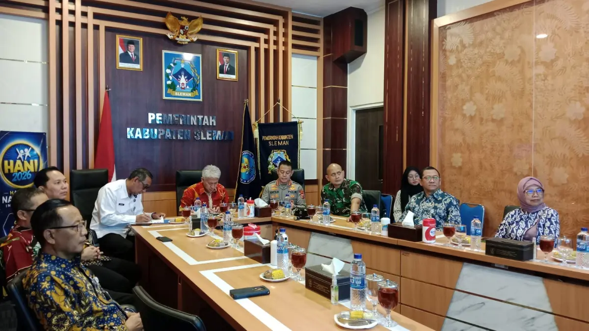 BNN Sleman turut memperingati HANI 2026 di Smartroom Bupati Sleman Kamis (23/7)&nbsp;- Delima Purnamasari/Radar Jogja