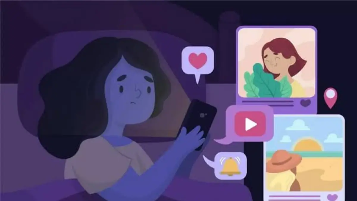 Ilustrasi media sosial.