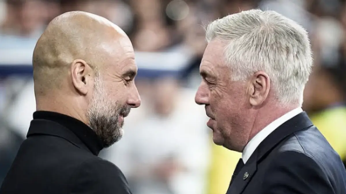 Pep Guardiola dan Carlo Ancelotti masuk radar Timnas Italia.