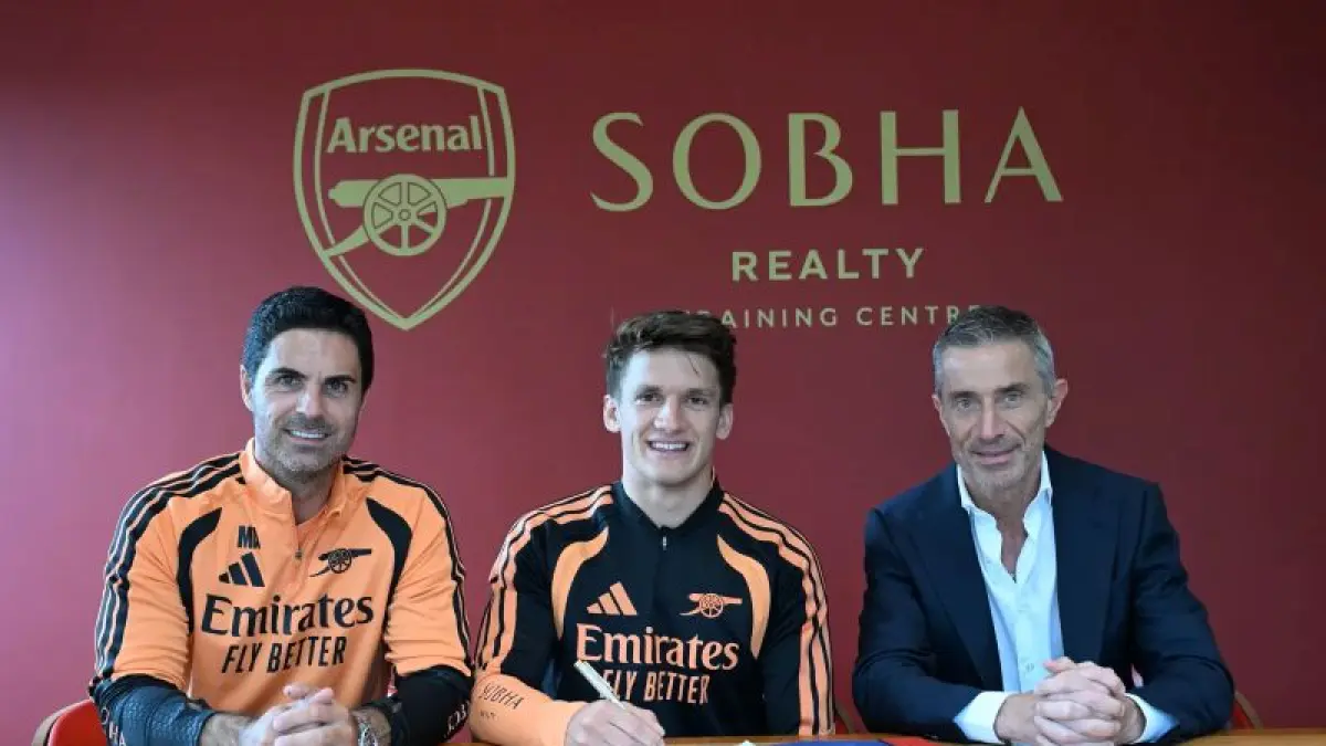 Arsenal resmi mengumumkan kedatangan pemain sayap asal Yunani, Christos Tzolis, dari Club Brugge pada bursa transfer musim panas 2026.