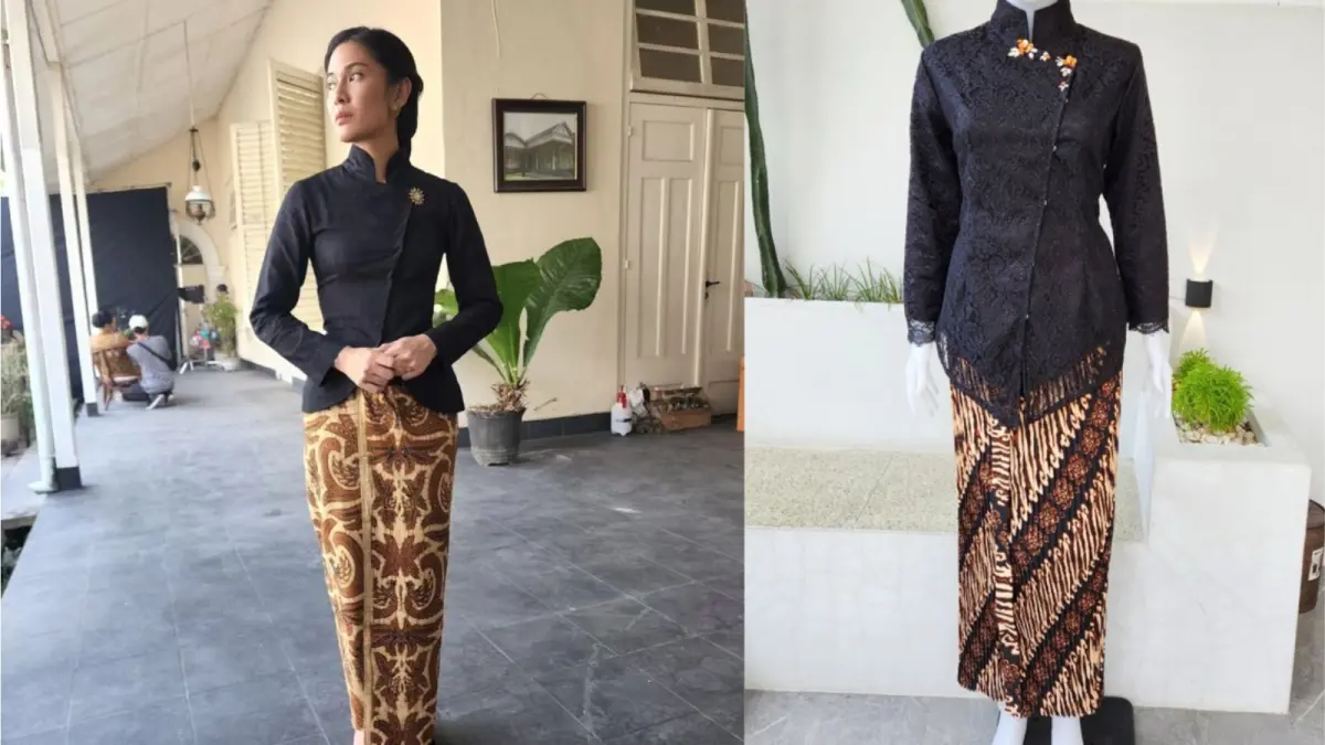 Kebaya Janggan khas Yogyakarta. (ISTIMEWA)