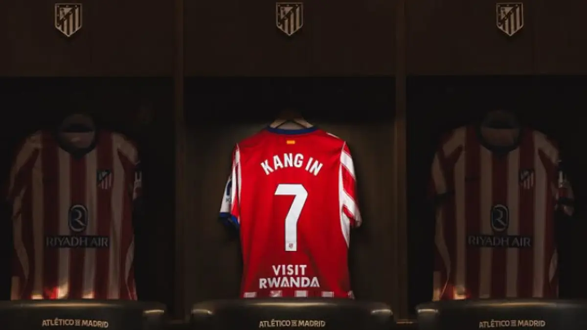 Lee Kang-in resmi menjadi rekrutan anyar Atletico Madrid.
