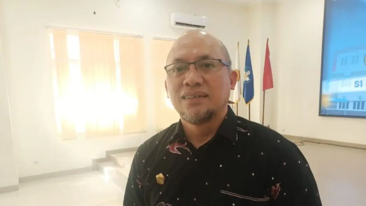 Rektor Universitas Putra Bangsa (UPB) Gunarso Wiwoho. (M Hafied/Radar Jogja)