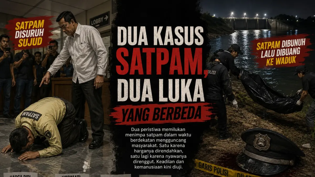 Ilustrasi kasus yang melibatkan Satuan Pengamanan (Satpam).
