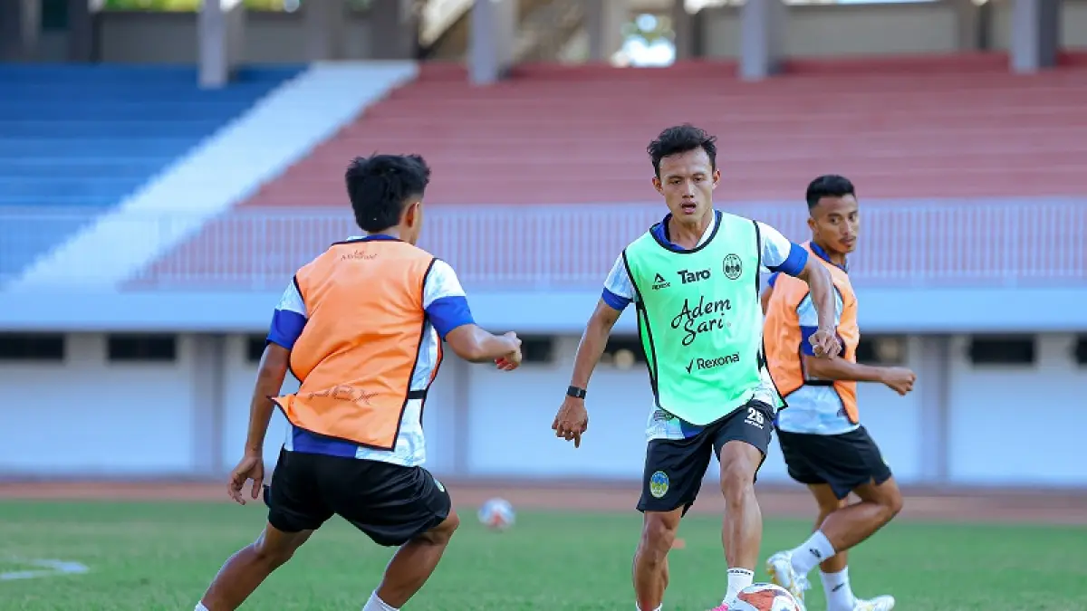 PRAMUSIM: Para pemain PSIM Jogja saat menjalani sesi latihan rutin. Dokumen PSIM Jogja
