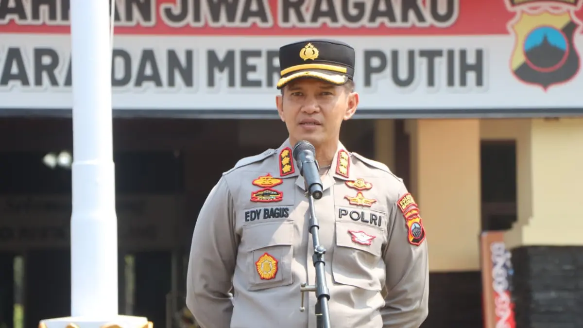 Kapolresta Magelang diemban oleh Kombes Pol Edy Bagus Sumantri