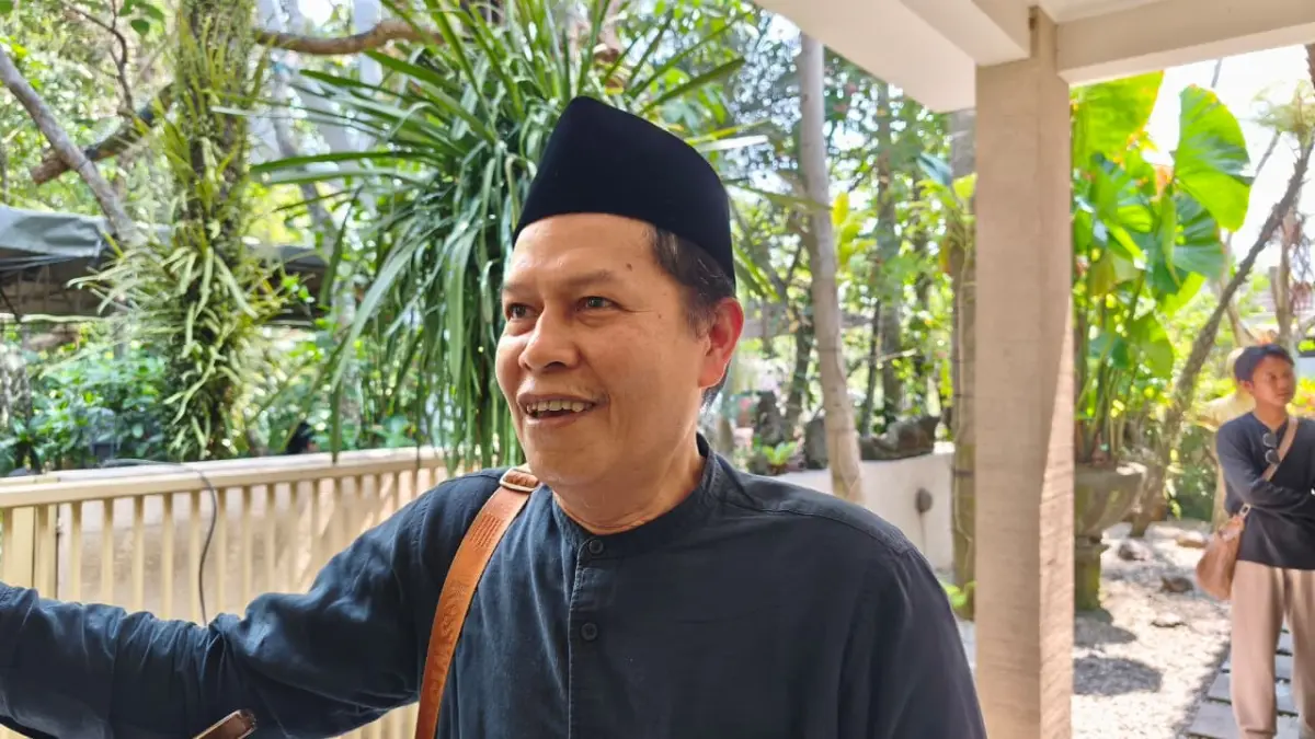 Hairus Salim, salah satu kolega almarhum Nasirun. (Fahmi Fahriza/Radar Jogja)