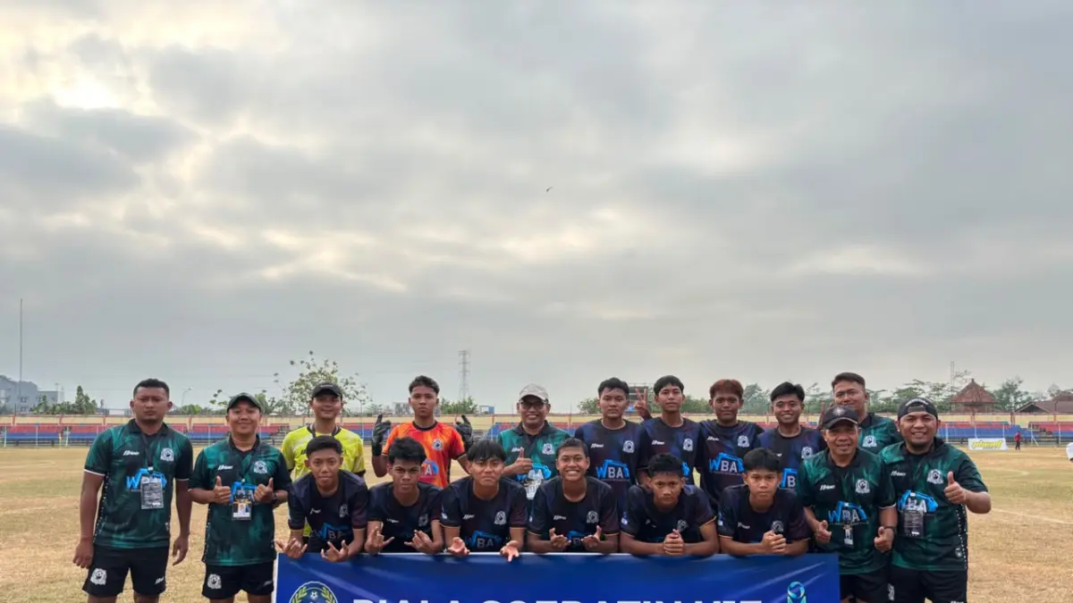 Persak Kebumen dipastikan meraih tiket perempat final Piala Soeratin Jawa Tengah 2026 setelah berhasil mengalahkan Persip Pekalongan. (Dokumentasi Persak Junior)