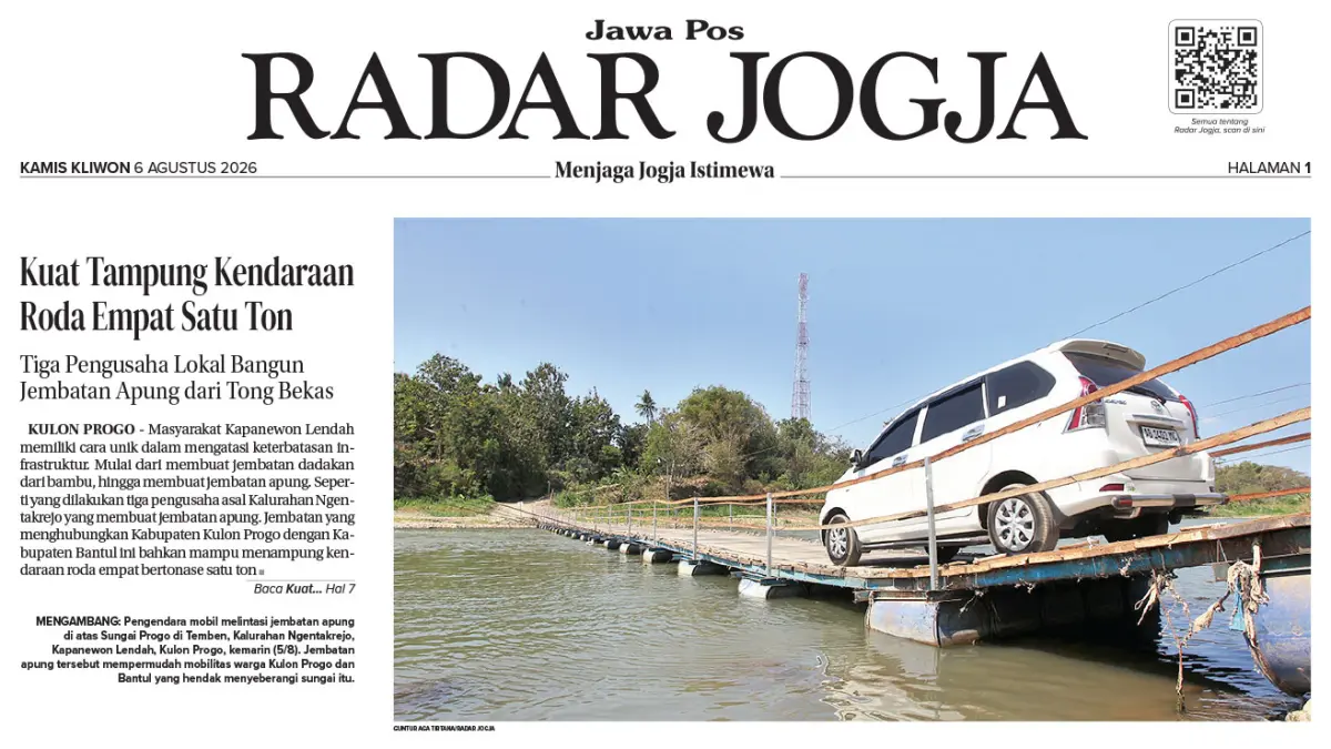 JAWA POS - RADAR JOGJA, EDISI KAMIS, 6 AGUSTUS 2026