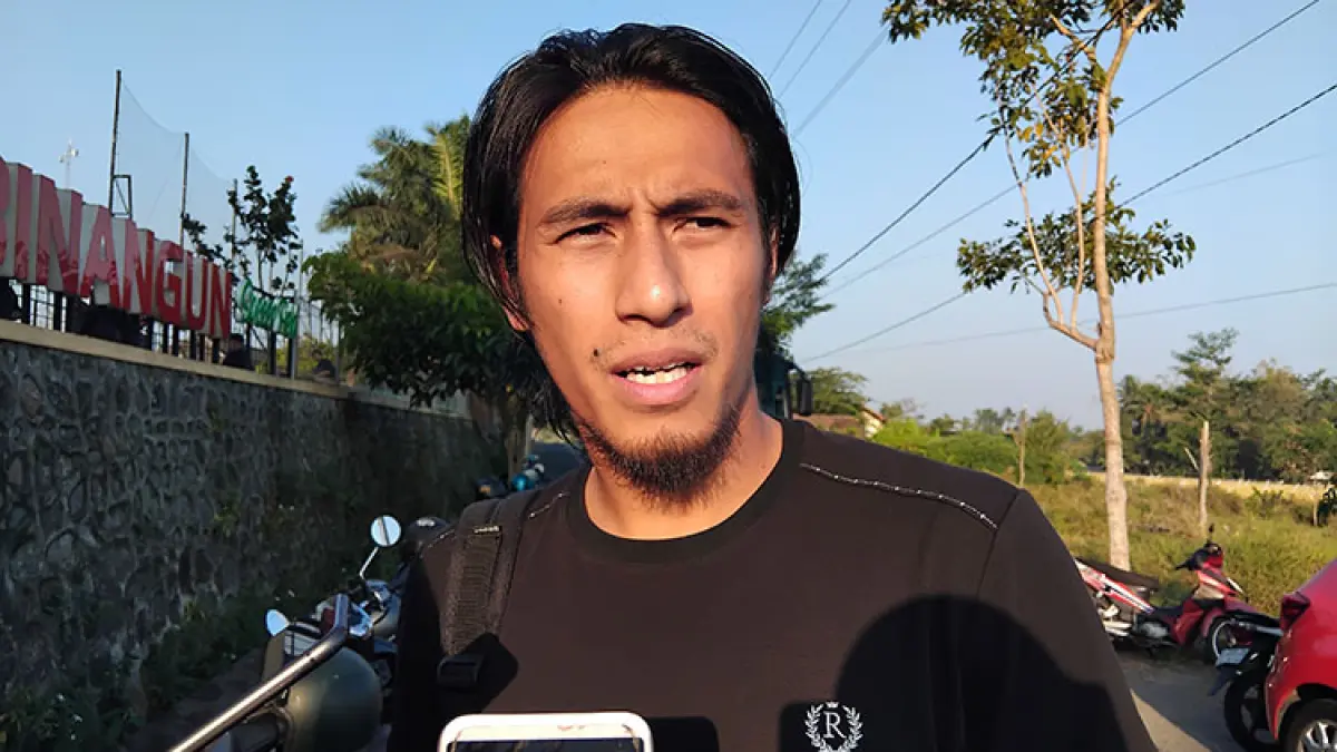 Gelandang baru PSS Sleman Hanif Sjahbandi. (Foto: Rizky Wahyu/Radar Jogja)