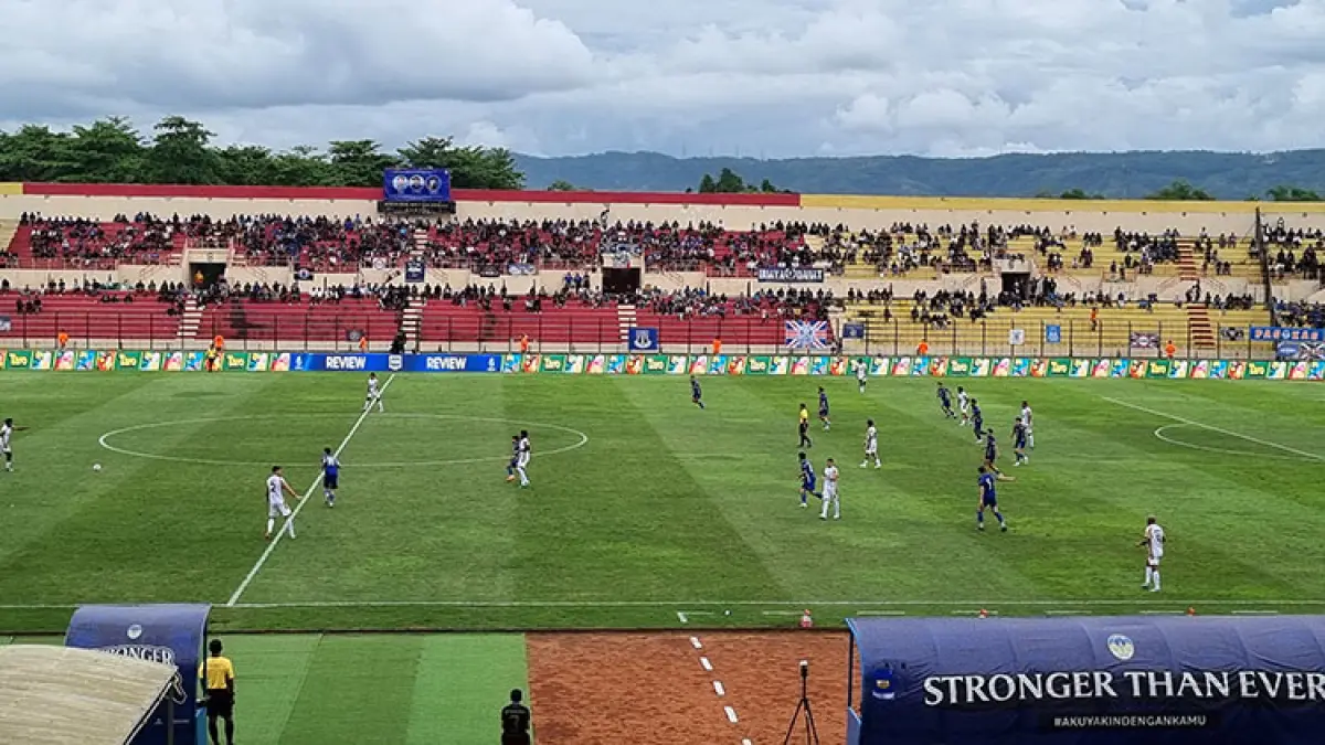 Pertandingan PSIM Jogja di Stadion Sultan Agung, Bantul. (Fahmi Fahriza/Radar Jogja)
