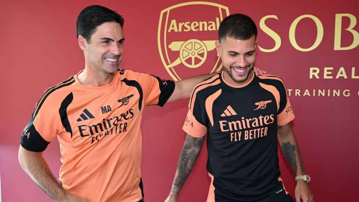 Bruno Guimaraes resmi menjadi pemain anyar Arsenal.