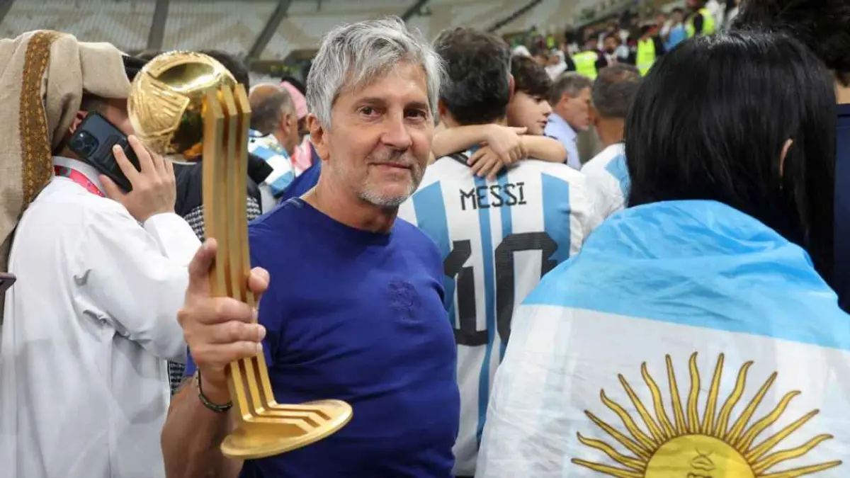 Jorge Messi, ayak Lionel Messi meninggal dunia pada usia 68 tahun.