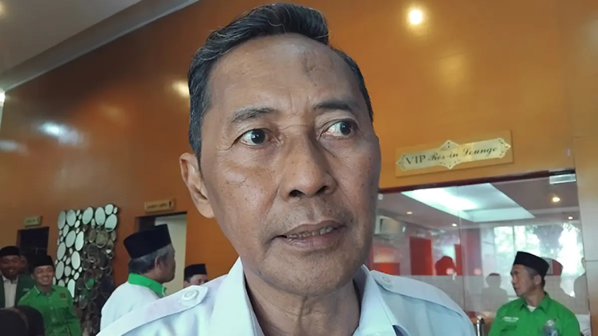 Ketua Askab PSSI Bantul Aris Suharyanta. (Foto: Rizky Wahyu / Radar Jogja)

&nbsp;