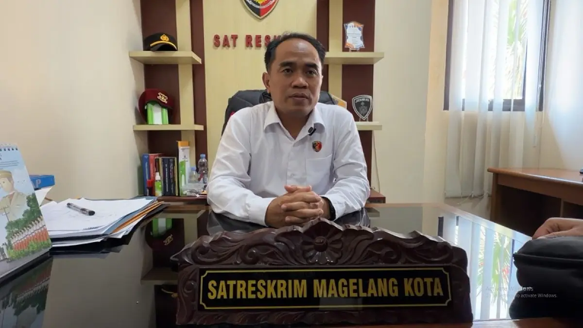 Kasat Reskrim Polres Magelang Kota AKP Iwan Kristiana. DOK. Polres Magelang 