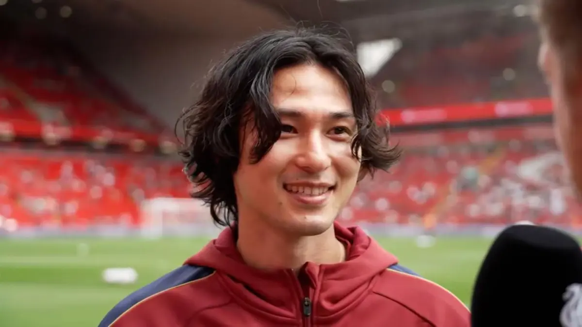 Mantan pemain Liverpool yang kini memperkuat AS Monaco, Takumi Minamino.