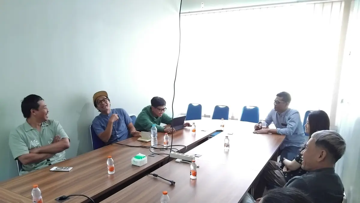 Panitia FKY 2026 saat berkunjung ke Radar Jogja