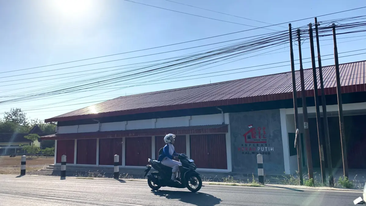 Gerai Koperasi Desa/Kalurahan Merah Putih (KDMP) di Gunungkidul yang disiapkan untuk menunjang penguatan ekonomi di tingkat kalurahan. (Dzika Fajar/Radar Jogja)