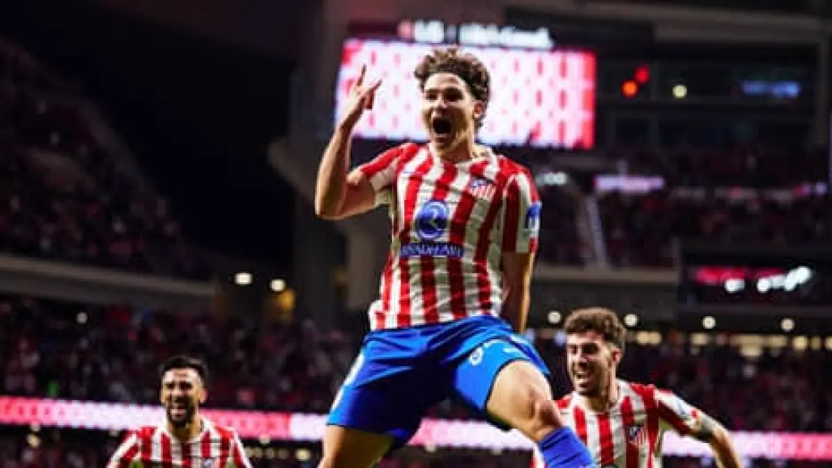 Julian Alvarez di Atletico Madrid