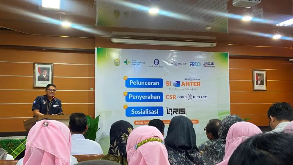 Peluncuran Si Banter di Aula Indraprasta RSUD Panembahan Senopati Rabu (12/8). (Cintia&nbsp;Yuliani/Radar Jogja)