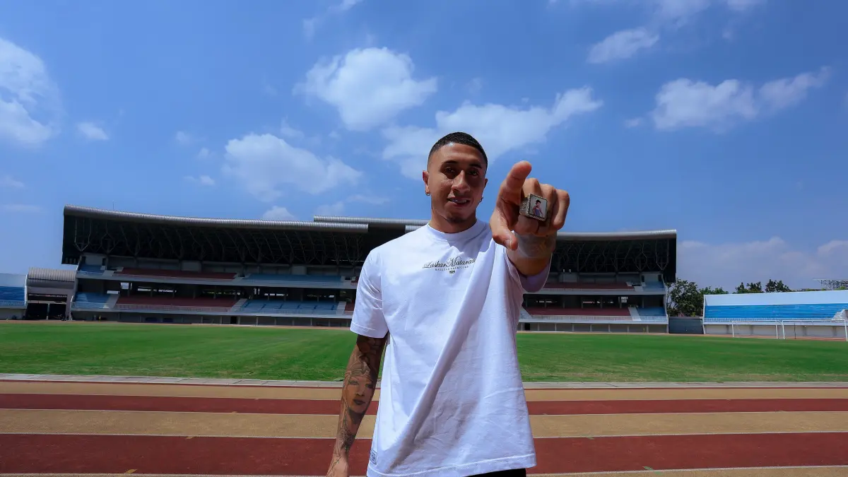 pemain PSIM Jogja Marvin Loria&nbsp;