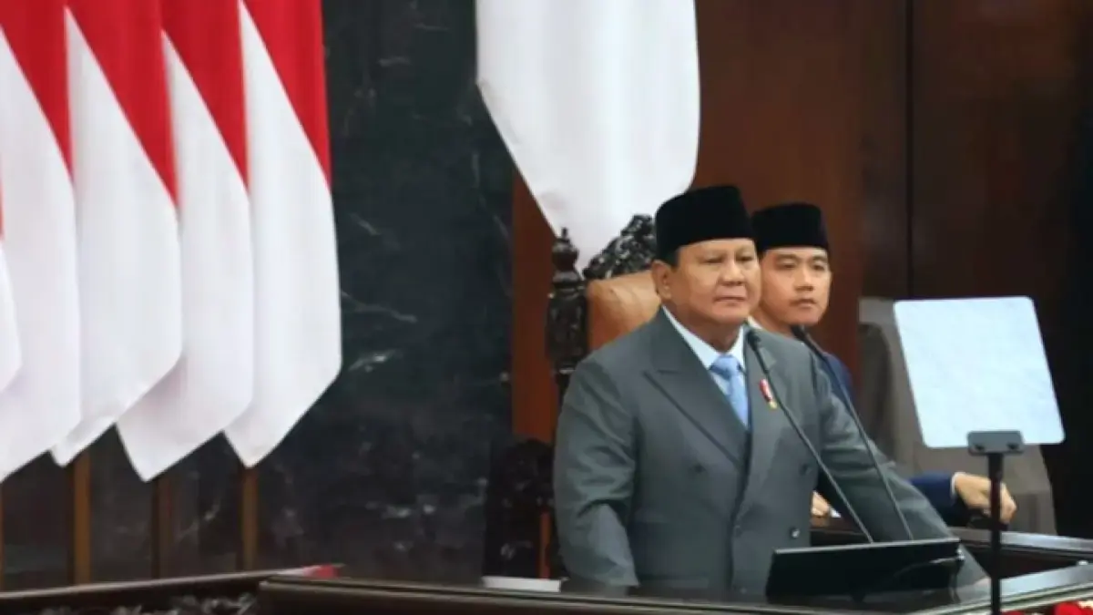 Pidato kenegaraan presiden Prabowo 