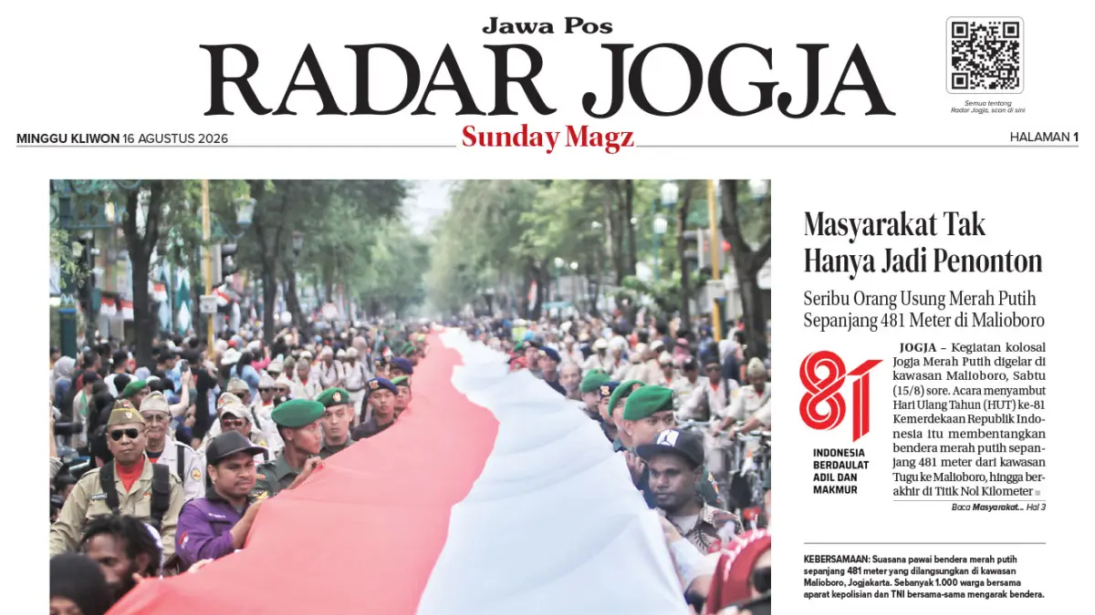 Minggu 16 Agustus 2026