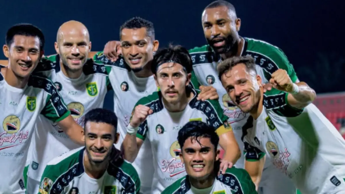 Selebrasi para pemain Persebaya Surabaya dalam laga Piala Presiden 2026. (instagram)