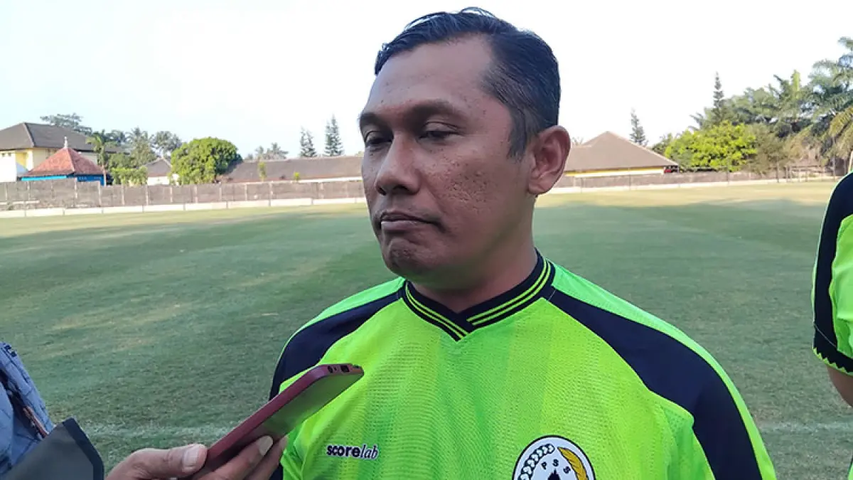 Manajer PSS Sleman Agus Purwoko. (Foto: Rizky Wahyu/Radar Jogja)