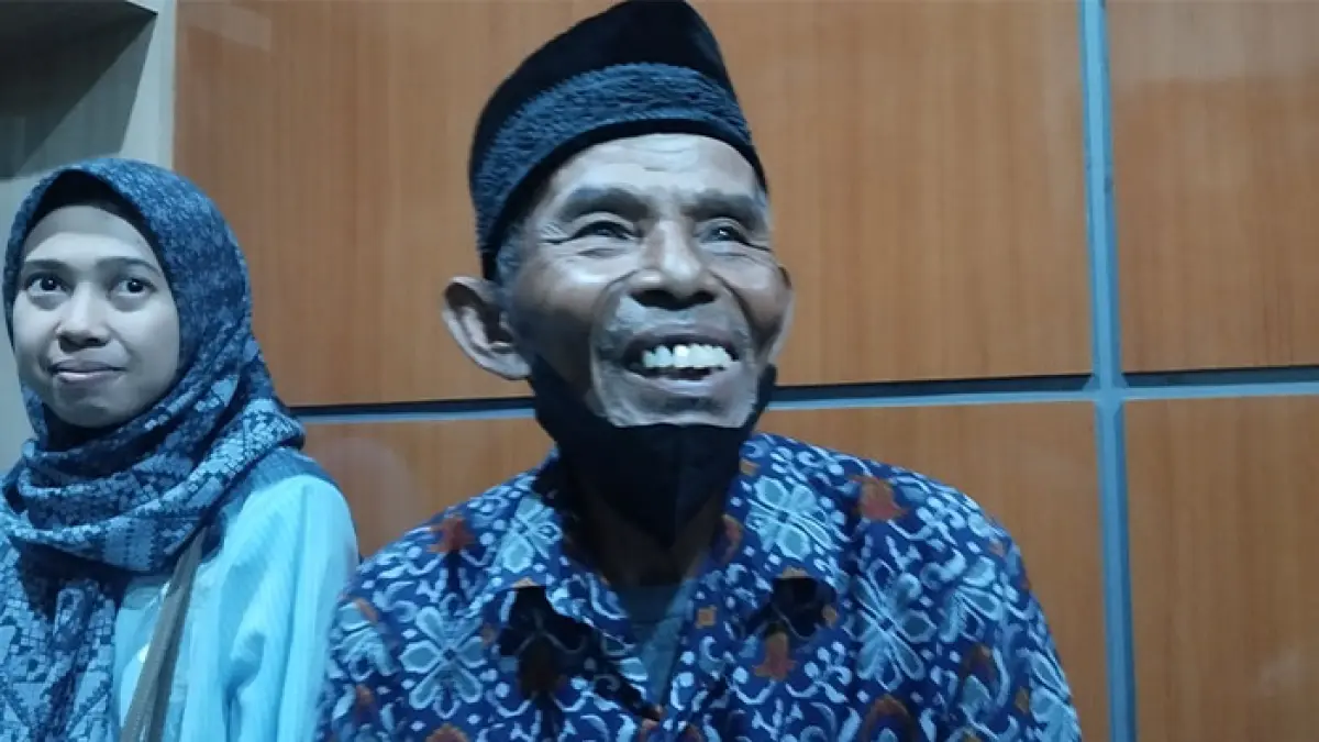 Mbah Tupon. (Cintia Yuliani/Radar Jogja)&nbsp;